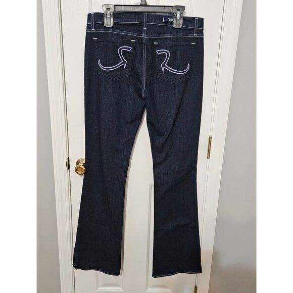 Rock and Republic Jeans size 31 - Boot Cut - Dark Wash - EUC - Picture 2 of 10